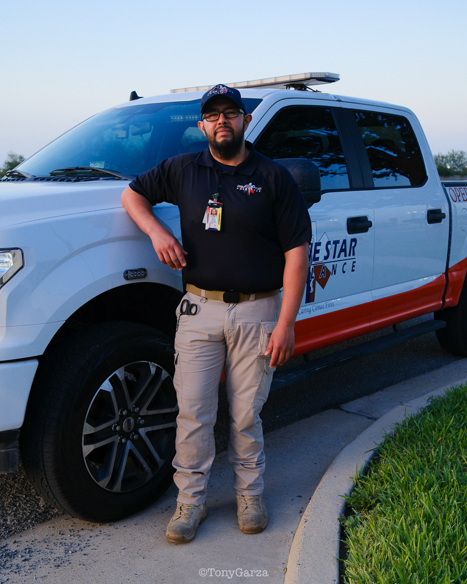 Rescue: Supervisor/Paramedic A. Garcia, 15 years of experience in the field.