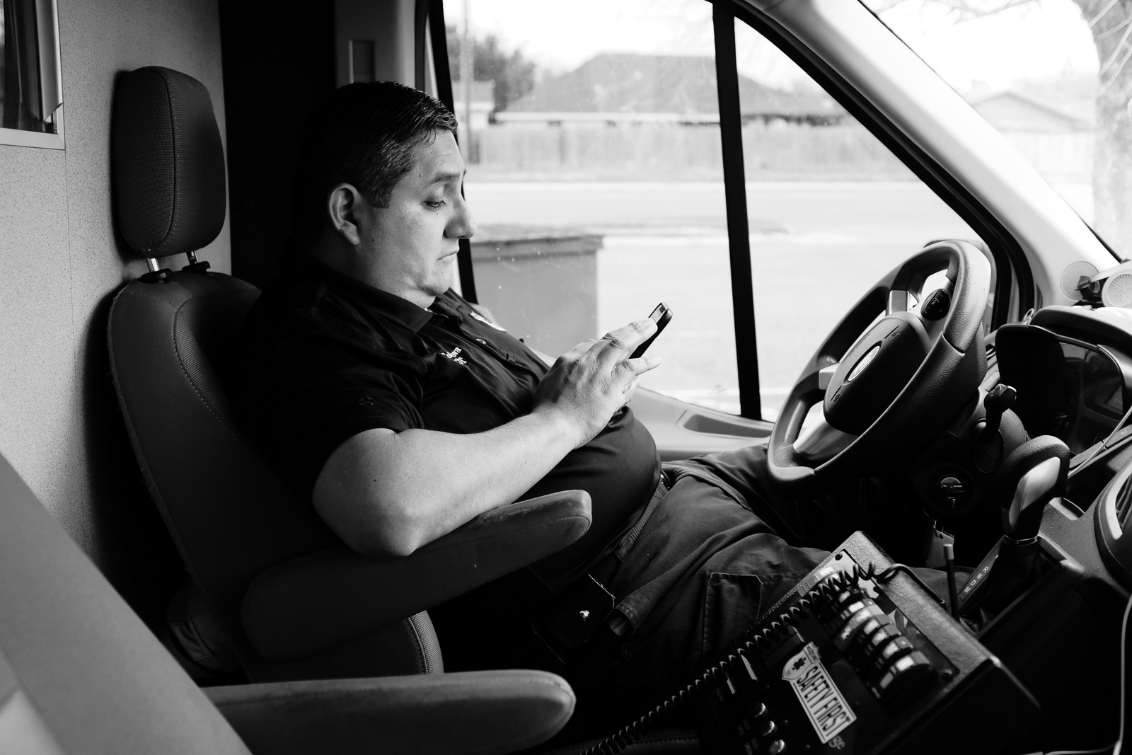 My partner, E. Cordova, AEMT, with more than 20 years of experience.