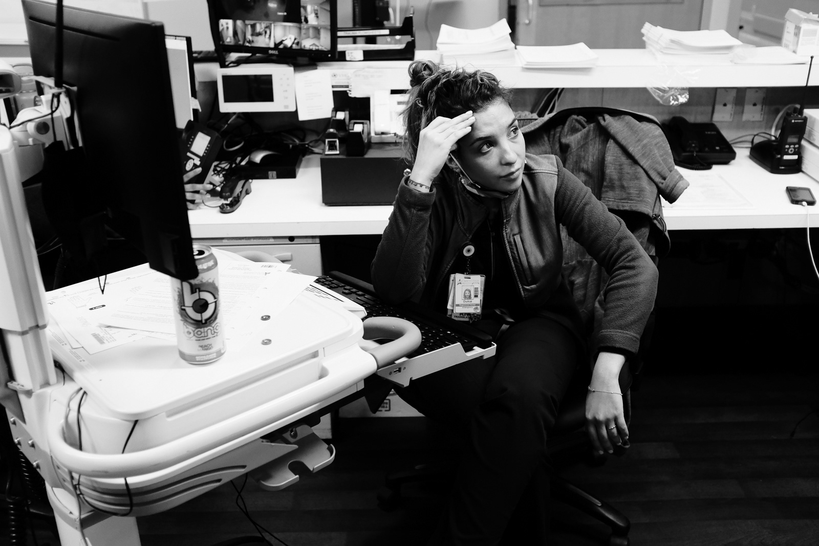 It's frustrating and trying times. Dulce expresses her frustration with the hospital setting.