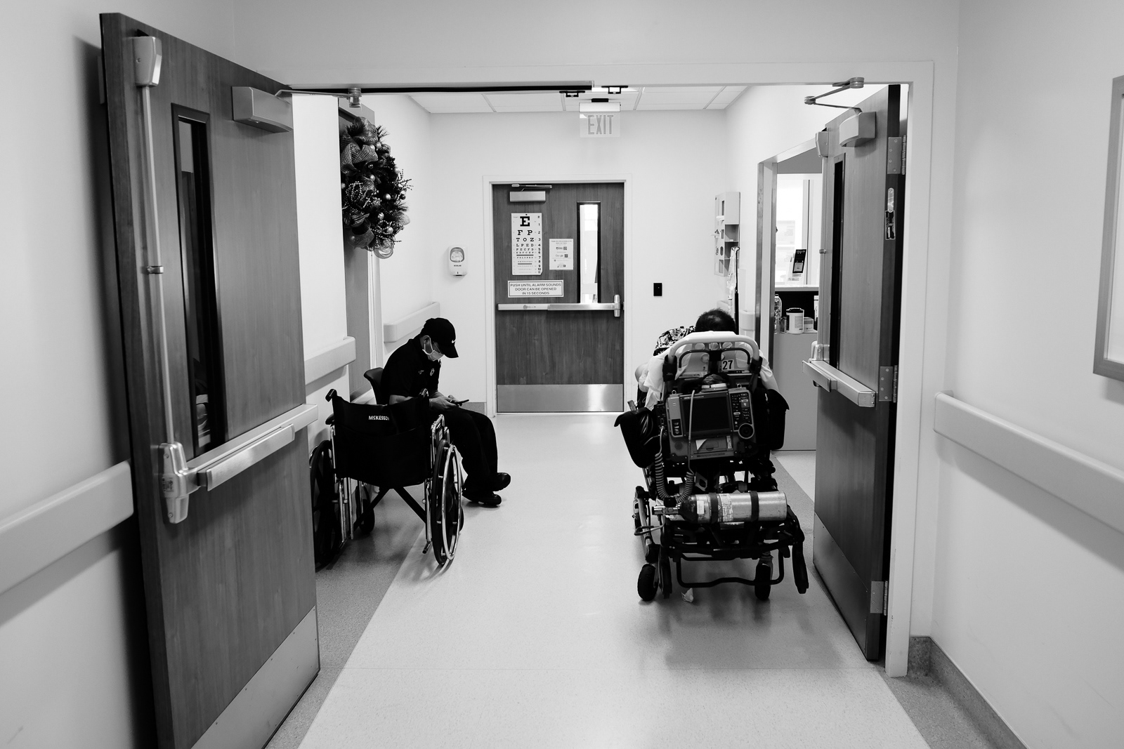 No beds….
