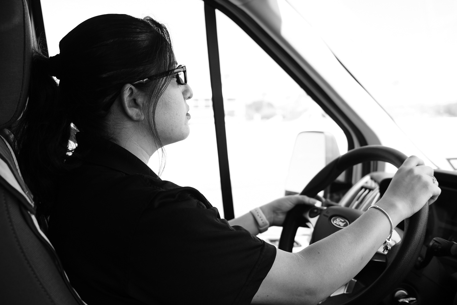 EMT Jazmin driving