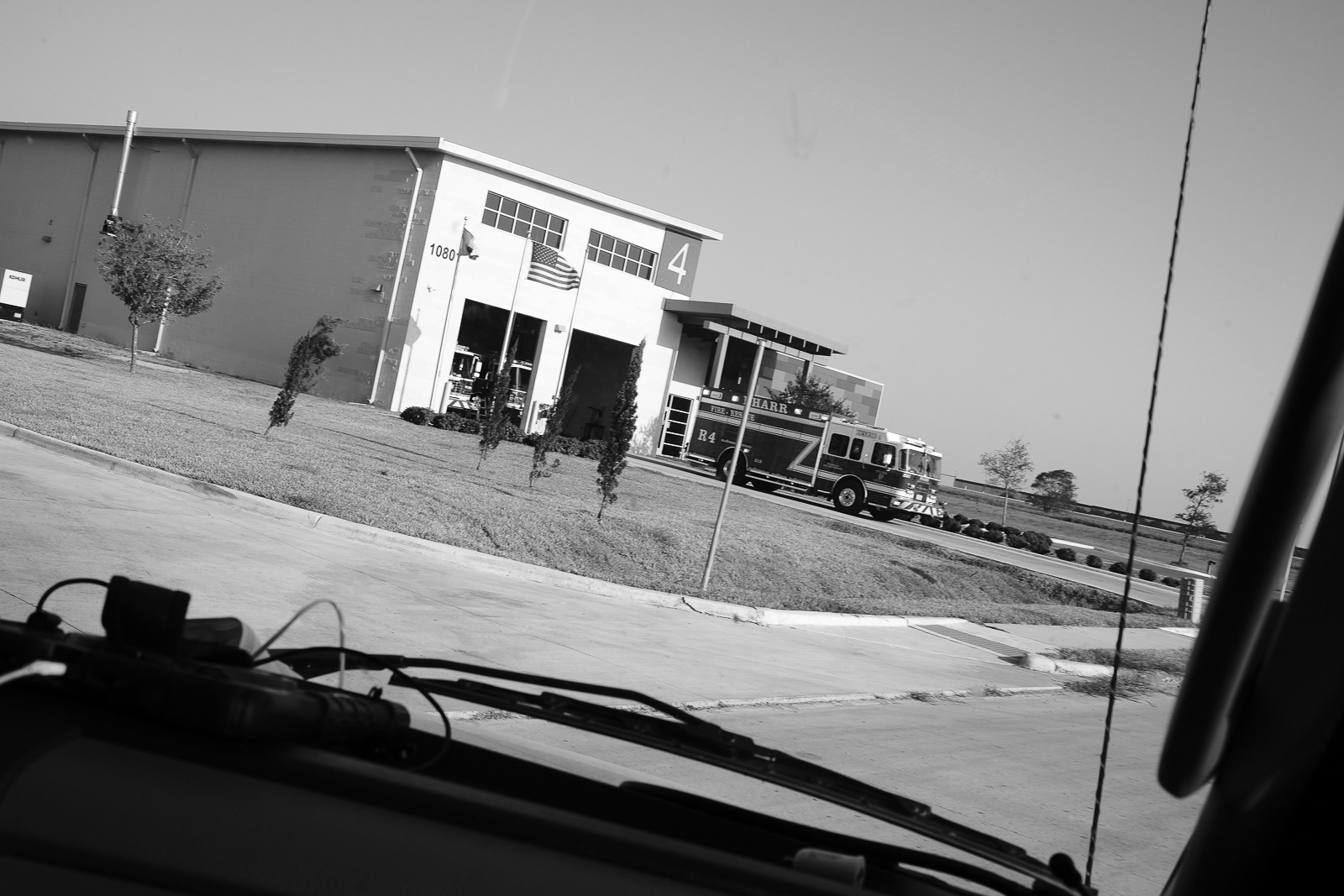 FD station No. 4, at the end of the city of Pharr, near the Mexican border.