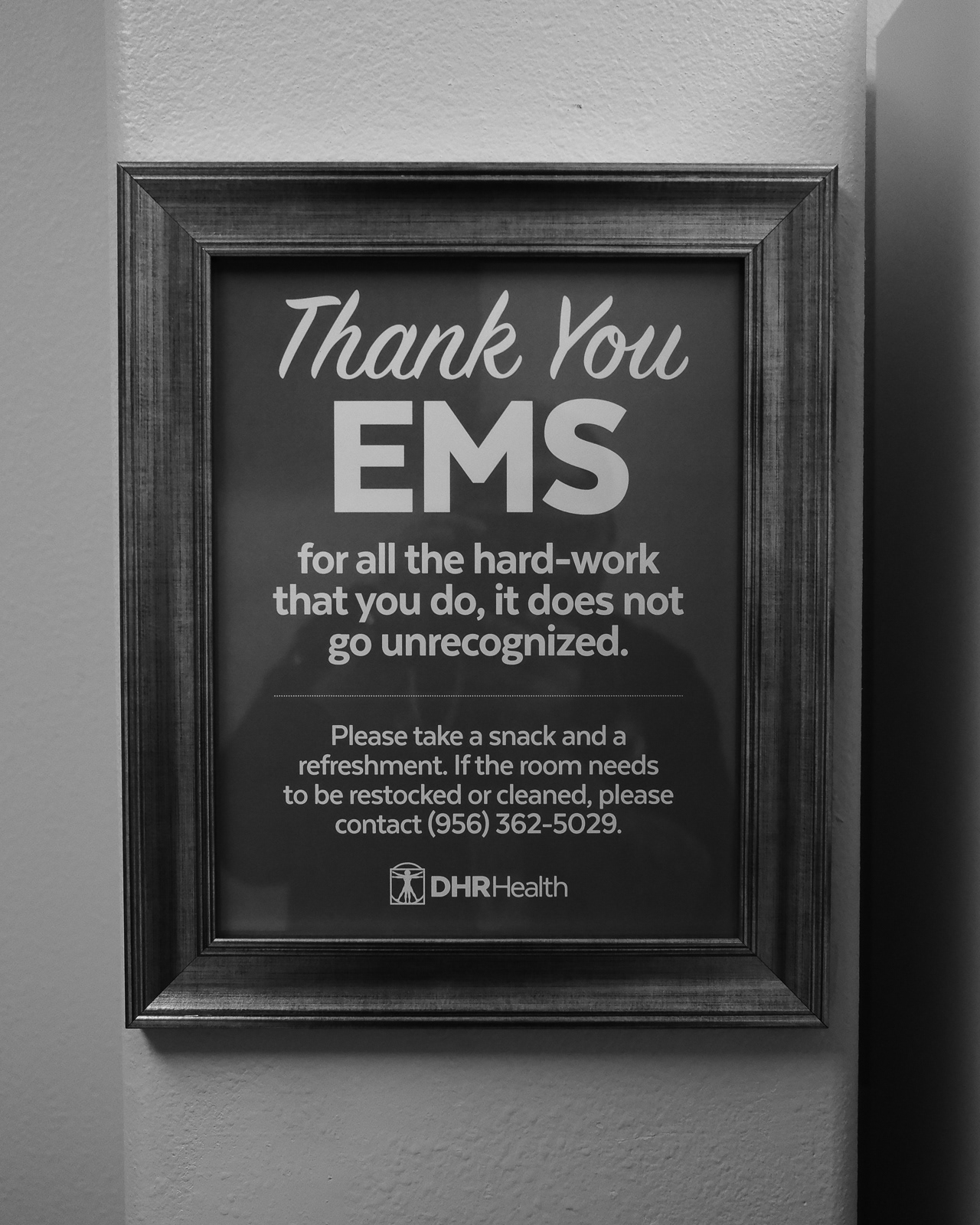 A gesture from a local hospital.