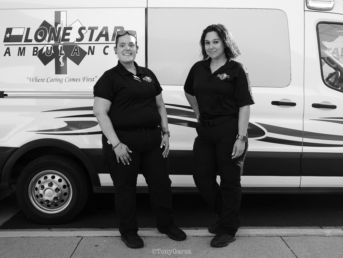 Alpha 2: AEMT M. Rodriguez and AEMT A. Pena. combined experience of 12 years.