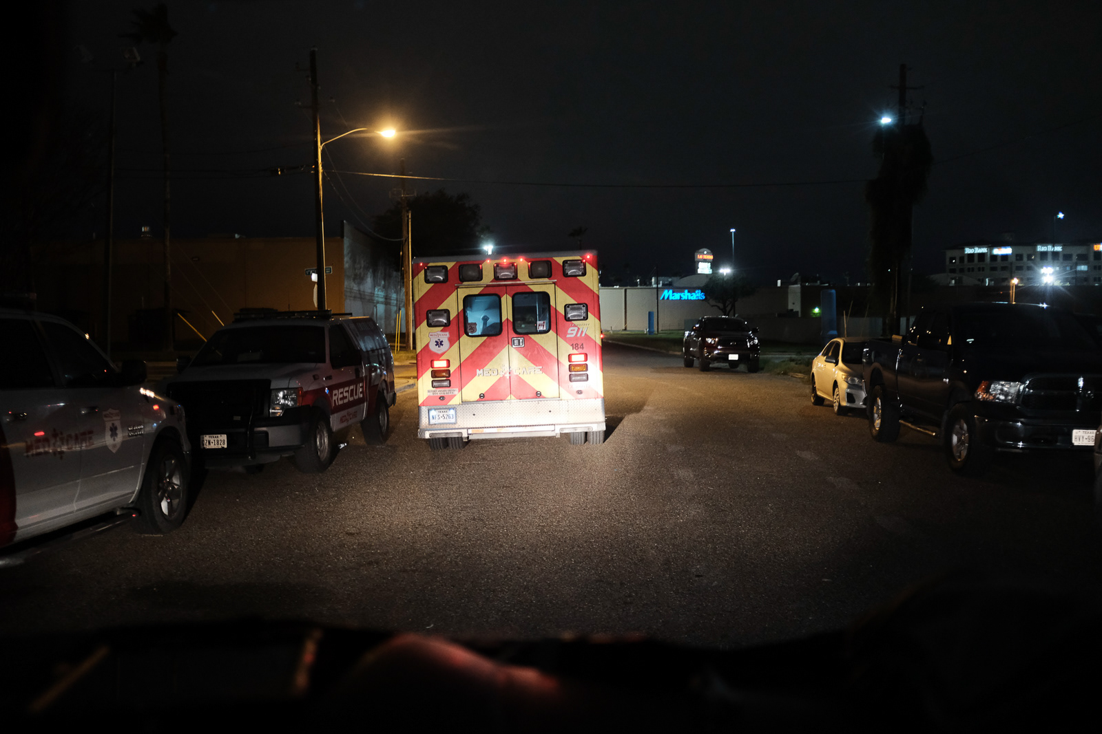 6 am views, I start shift on Medic 35 in the South side of McAllen.