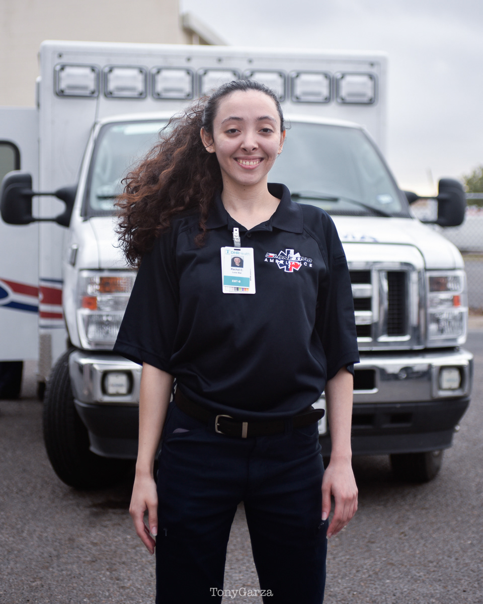 R. Castillo, EMT, 2 months in EMS
