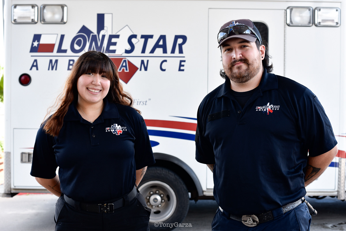 Medic 6:  Paramedic J Amador (6 years) and EMT K. Zapata (3 years) 