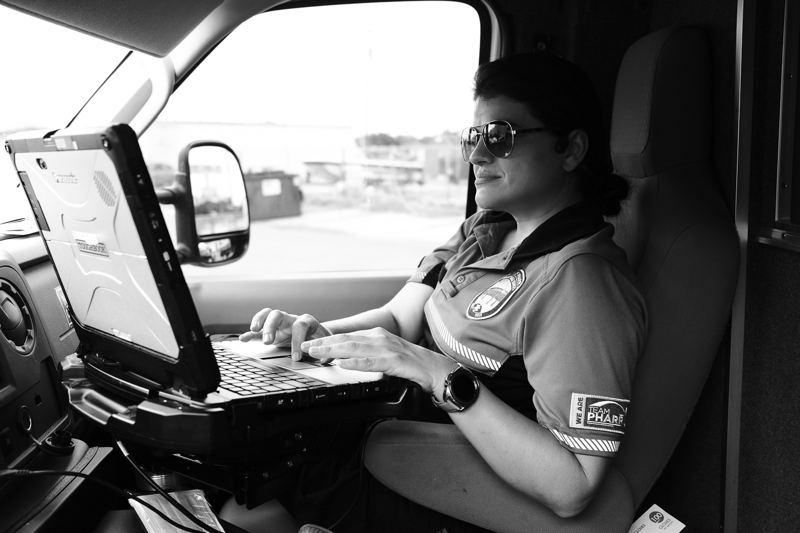 E. Gutierrez, Paramedic, with 18 years of service.