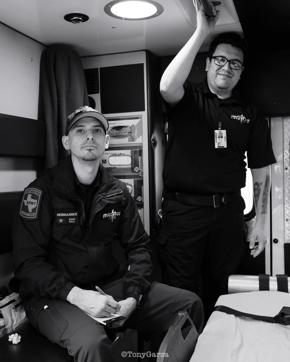 Alpha 3: AEMT J. Hernandez and EMT M. Marquez