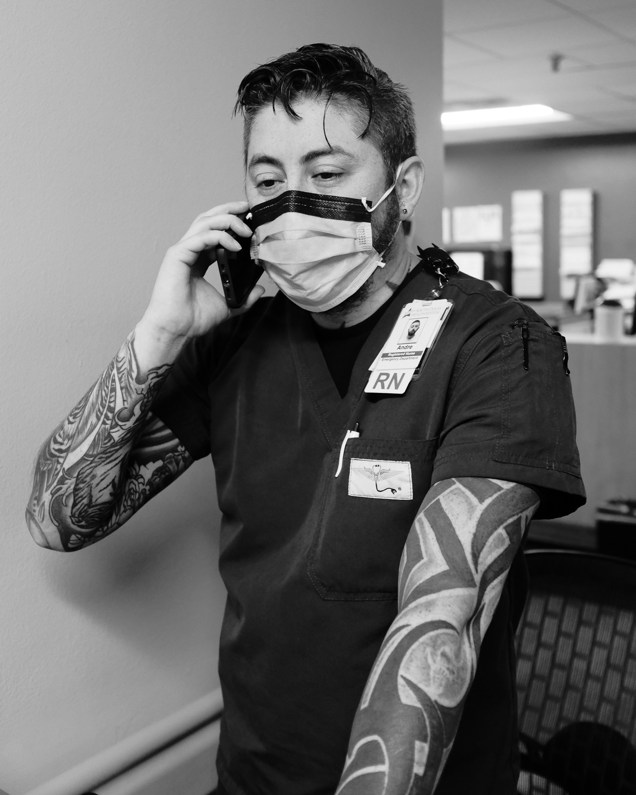 Andre, Paramedic and Charge Nurse, managing his shift with limited staff and resources.