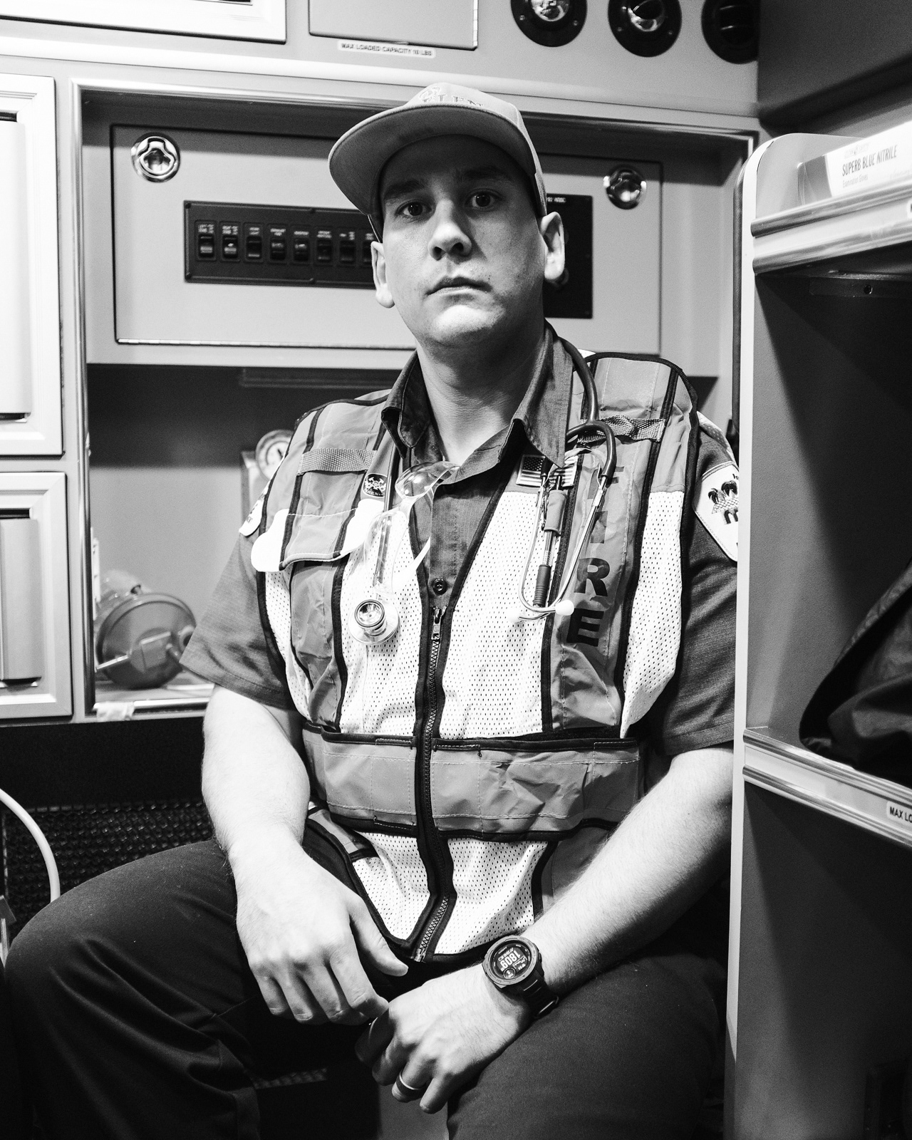 Zack, McAllen FD Cadet and EMT Student, soon to become an EMT/FF.