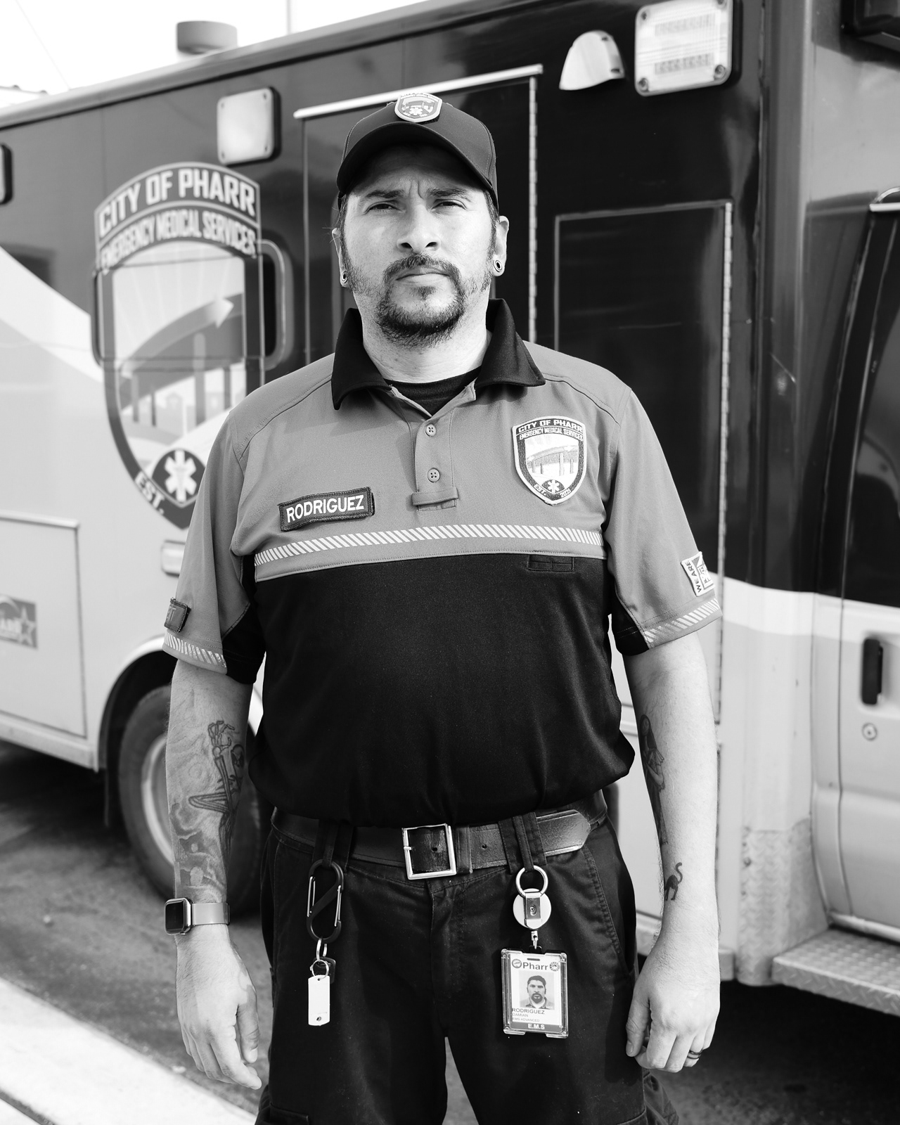 D. Rodriguez, AEMT, with 16 years of service.