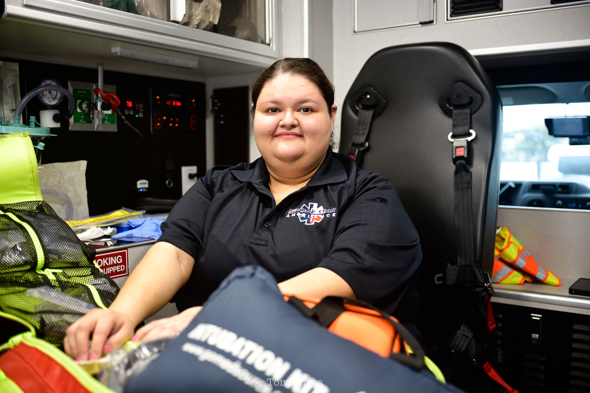 O. Mendoza, Paramedic, 17 years in EMS