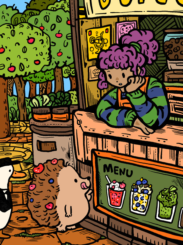 DANZI, bbb_lee - Daily drawing_25 (New menu!)