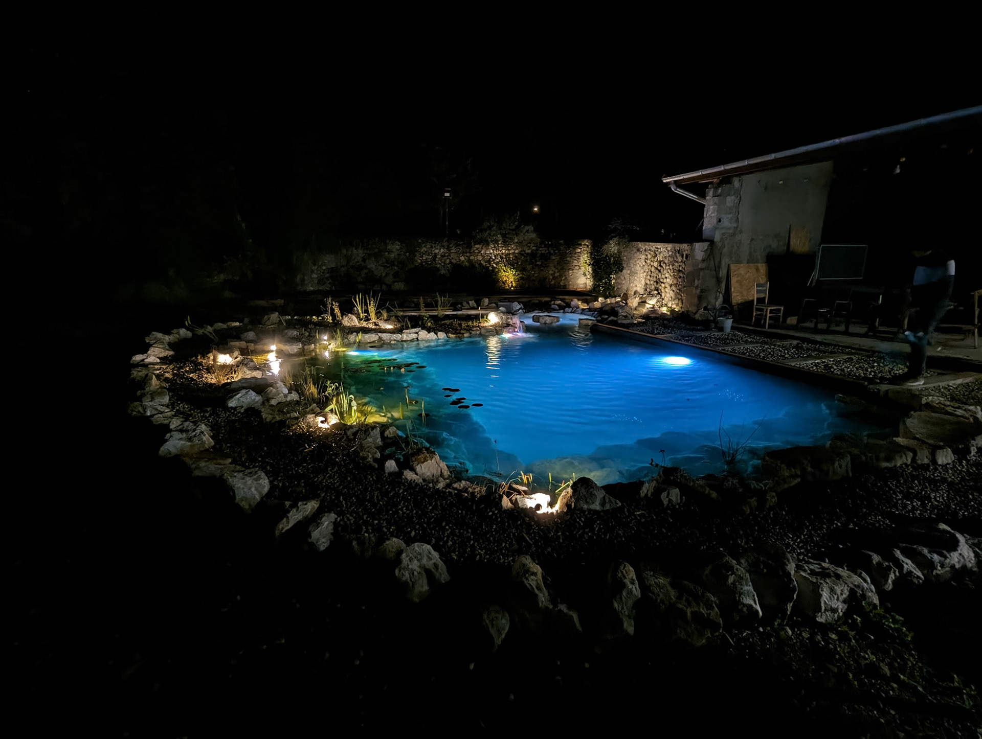 Piscine naturelle 50m²