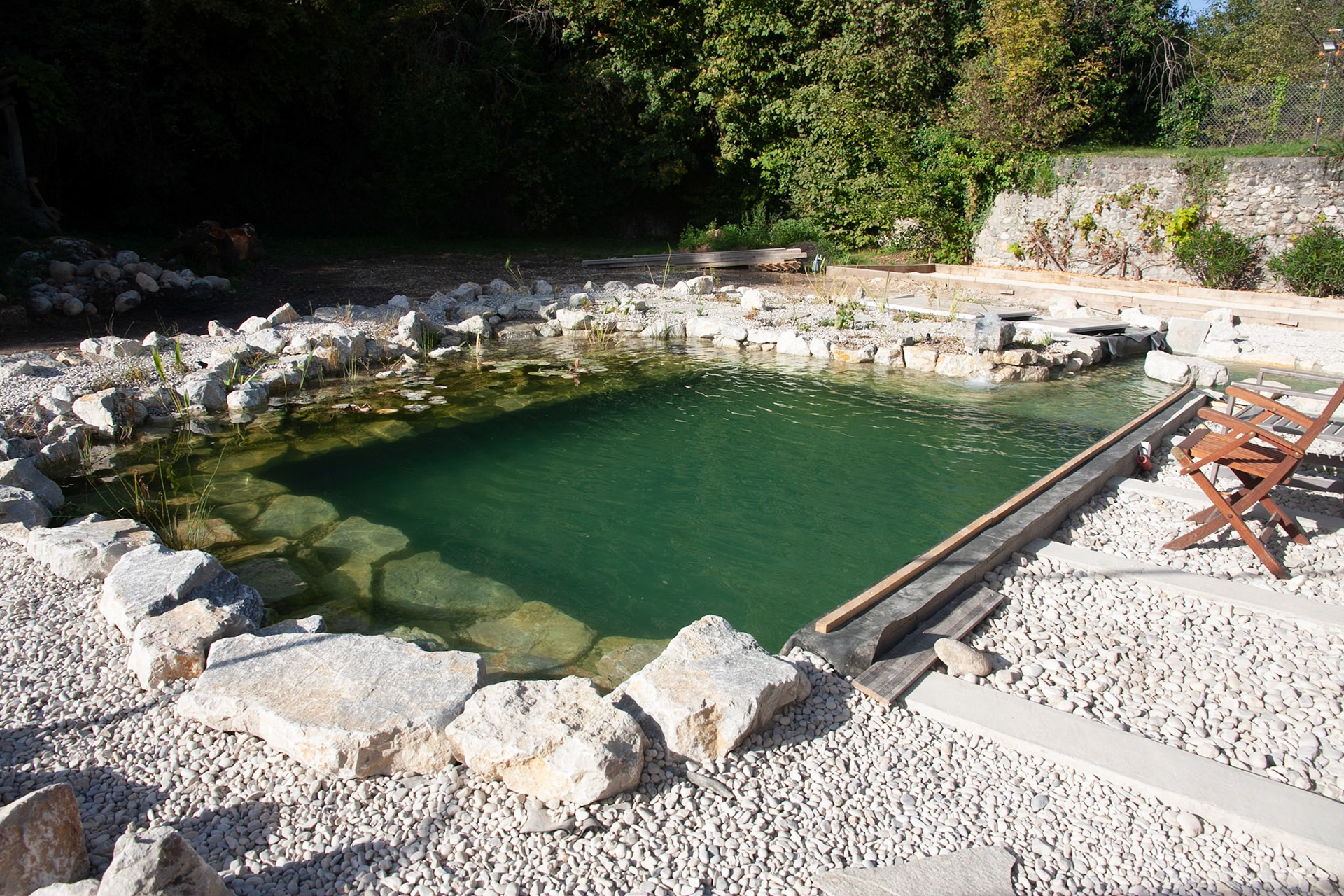 Piscine naturelle 50m²