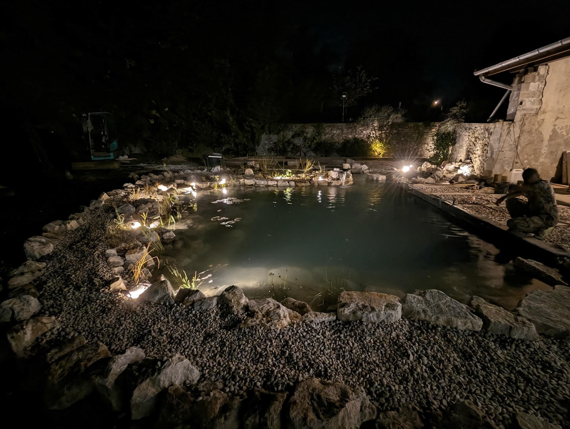 Piscine naturelle 50m²