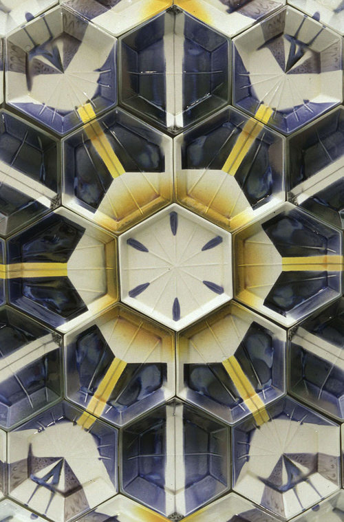 Cathedral #3, Porcelain, Cone 6, dia. 78 in, h. 4.5 in