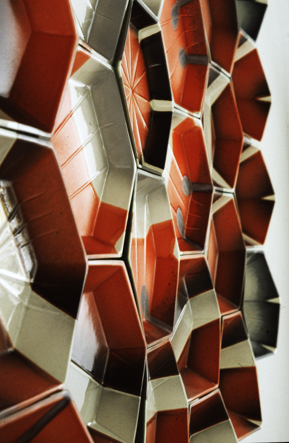 Cathedral #2, Porcelain, Cone 6, dia. 78 in, h. 4.5 in