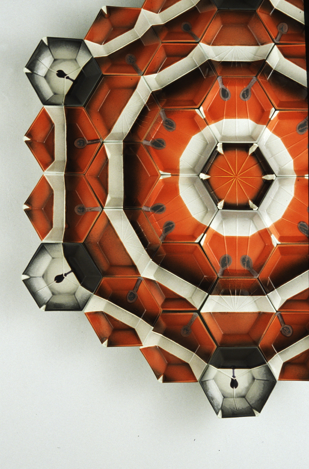 Cathedral #2, Porcelain, Cone 6, dia. 78 in, h. 4.5 in