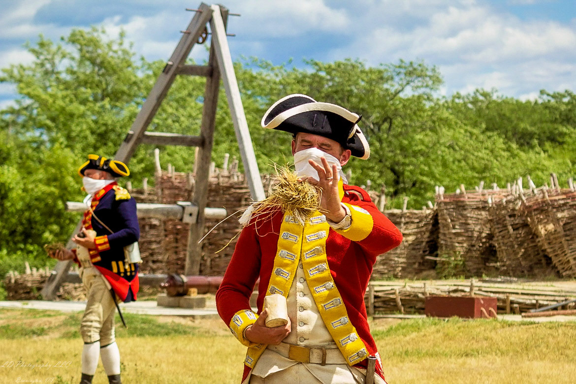 Fort Ticonderoga Canon Demo