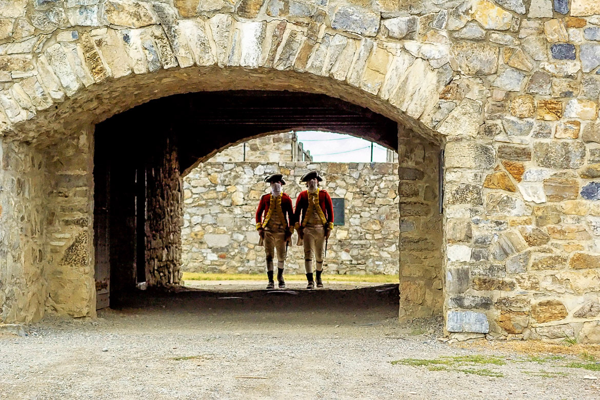 Fort Ticonderoga Canon Demo