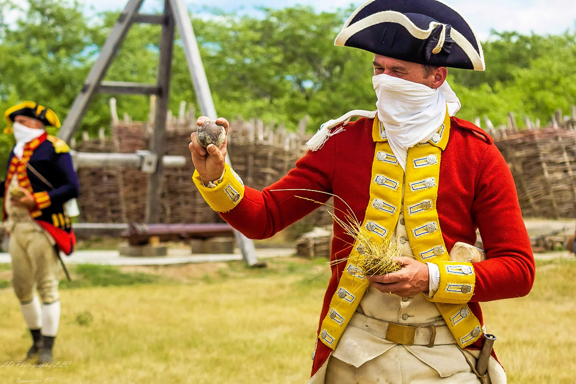 Fort Ticonderoga Canon Demo