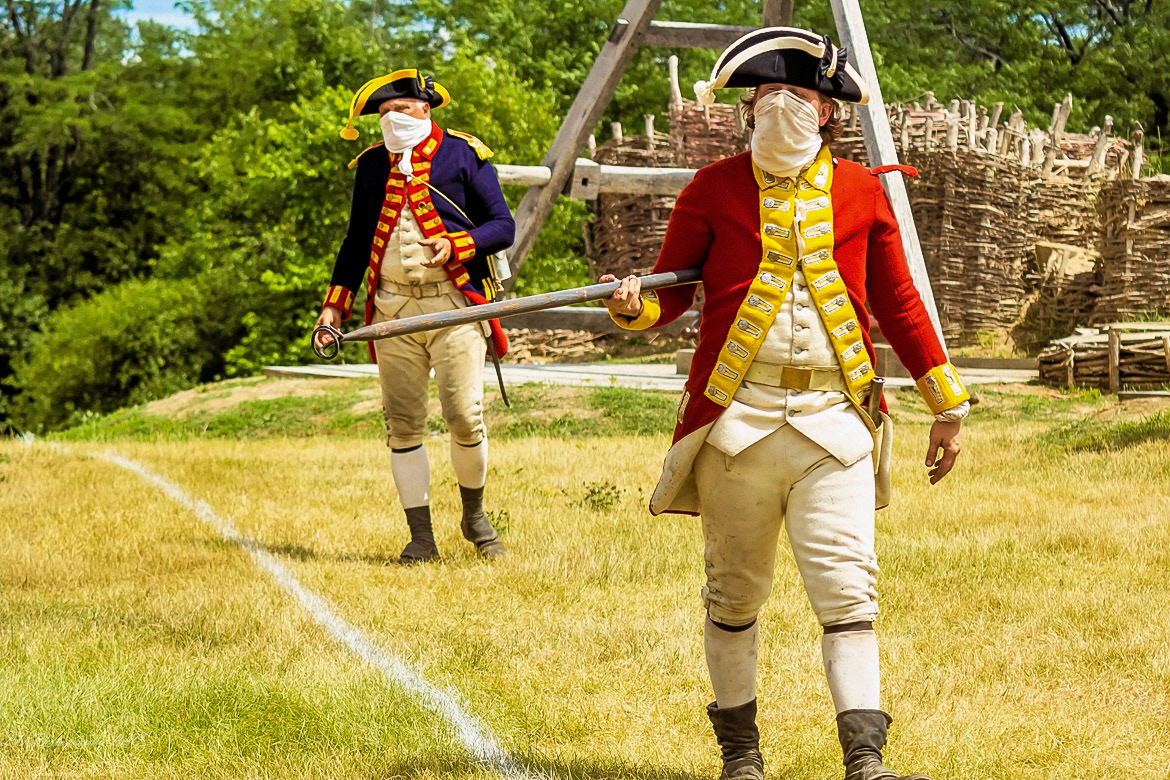 Fort Ticonderoga Canon Demo