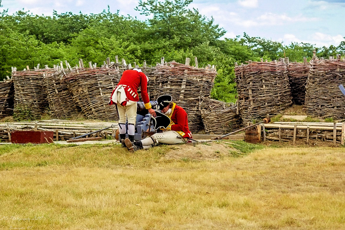 Fort Ticonderoga Canon Demo