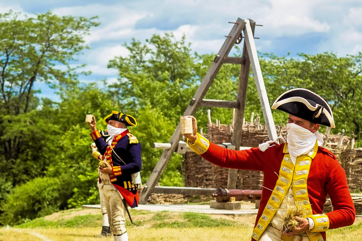 Fort Ticonderoga Canon Demo