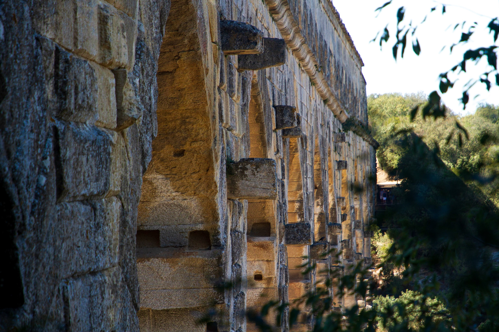 ... built by Roman's in the first century AD