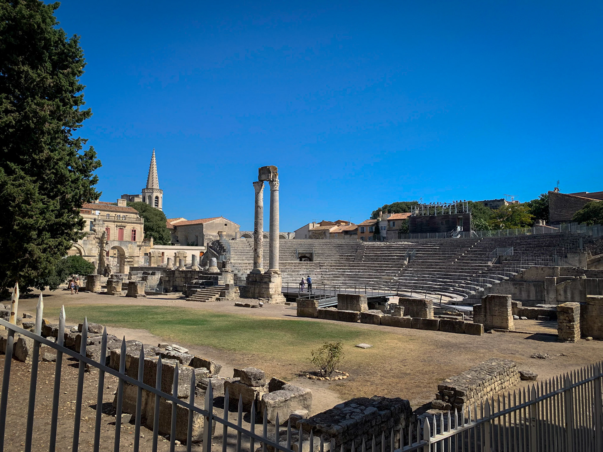 Ancient amphitheater in Arles 