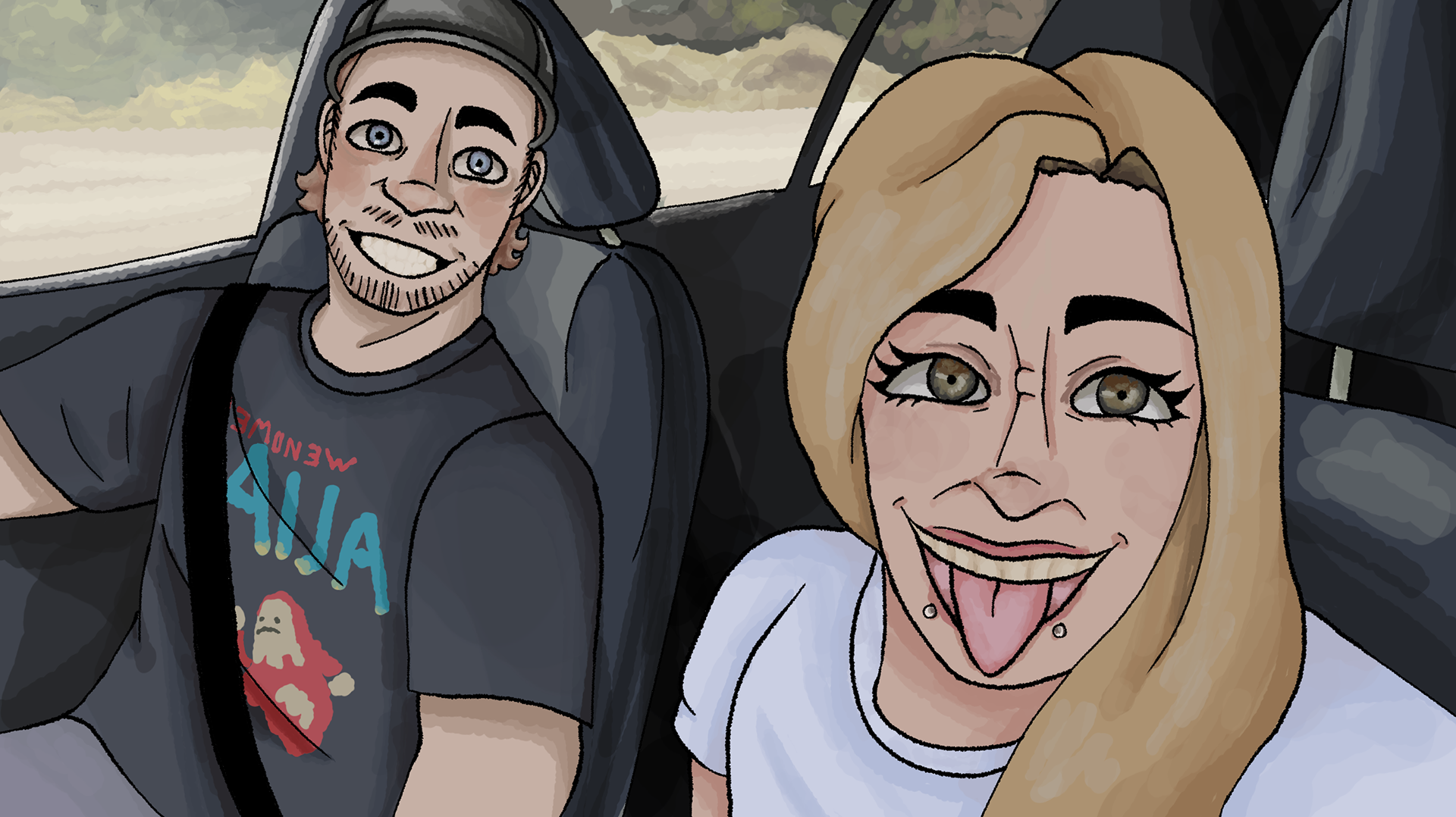 Redrawn Image in my style