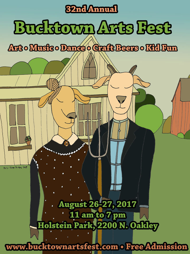 Bucktown Arts Fest Mockup