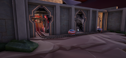 Red team base mining tunnel (Kitbash)