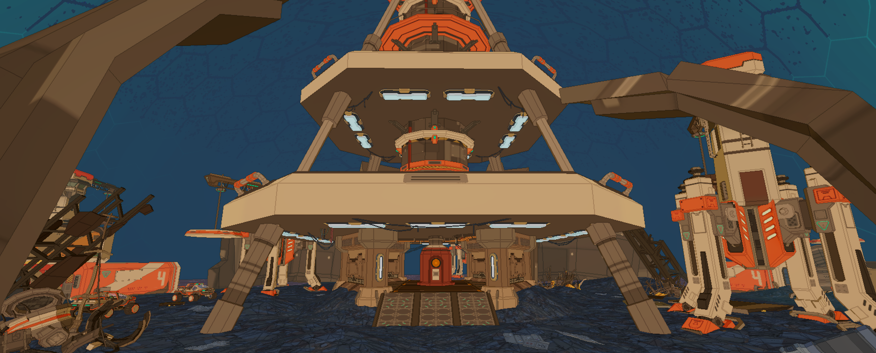 The initial kitbashed version.