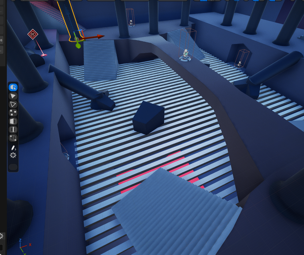 Revised underground area.