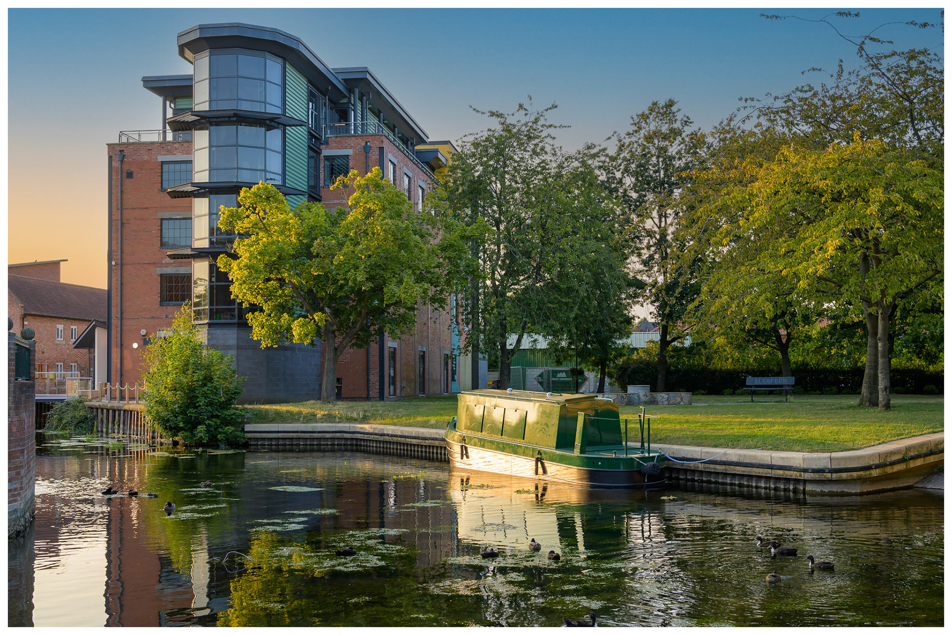 Sleaford Hub Slea Sunset