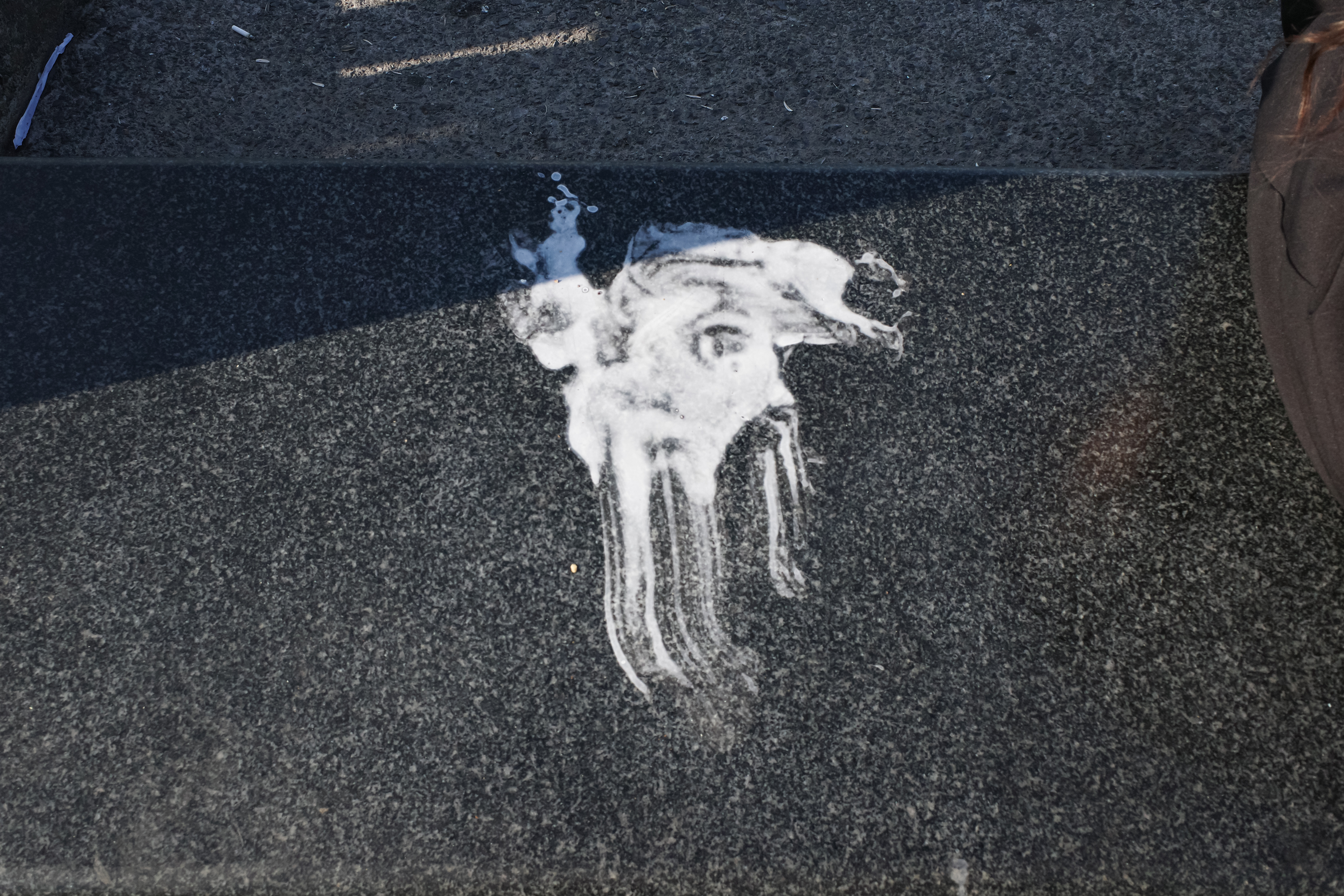 JUXTANBUL CANDID - Taken in Eminonu/Istanbul - face - spilled - ayran- juxtaposition