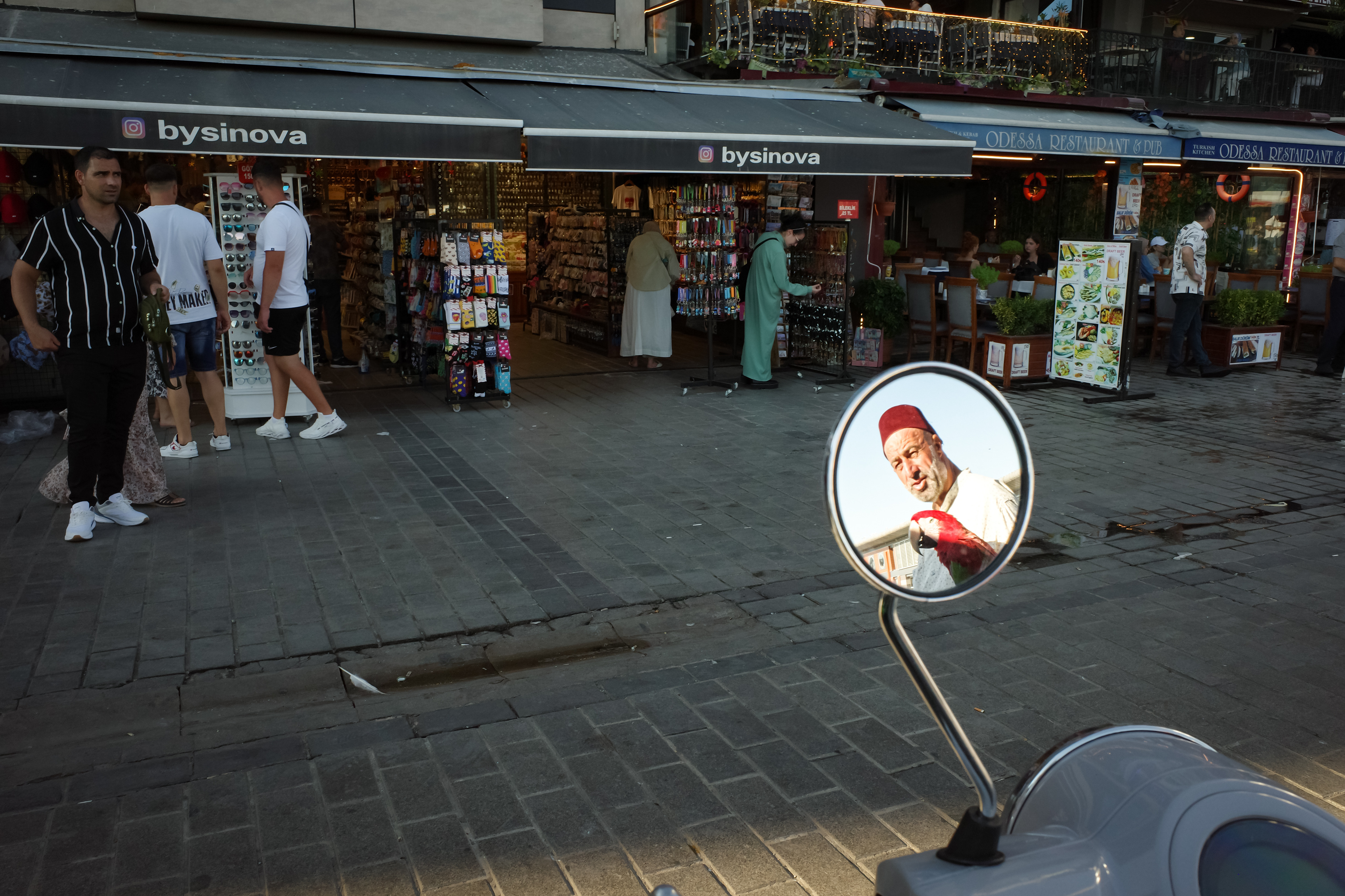 JUXTANBUL CANDID - Taken in Karakoy/Istanbul - reflection - mirror- juxtaposition