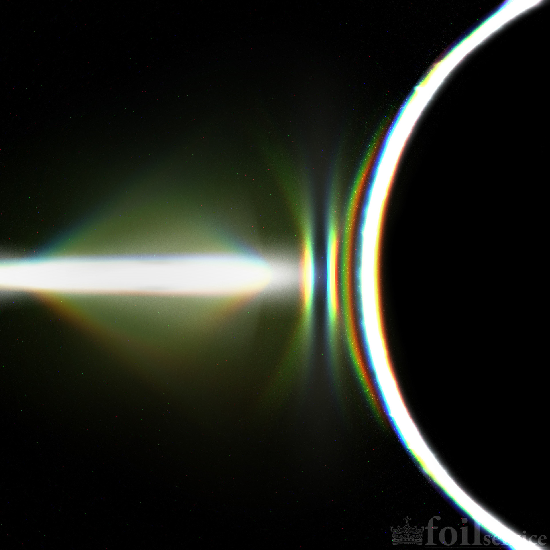 Digital background of a light ray and black hole colliding together in holographic disturbance.