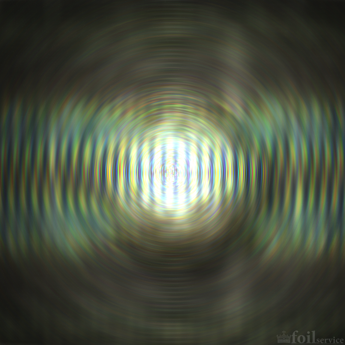 Spacial maelstrom with blur and linear foils.