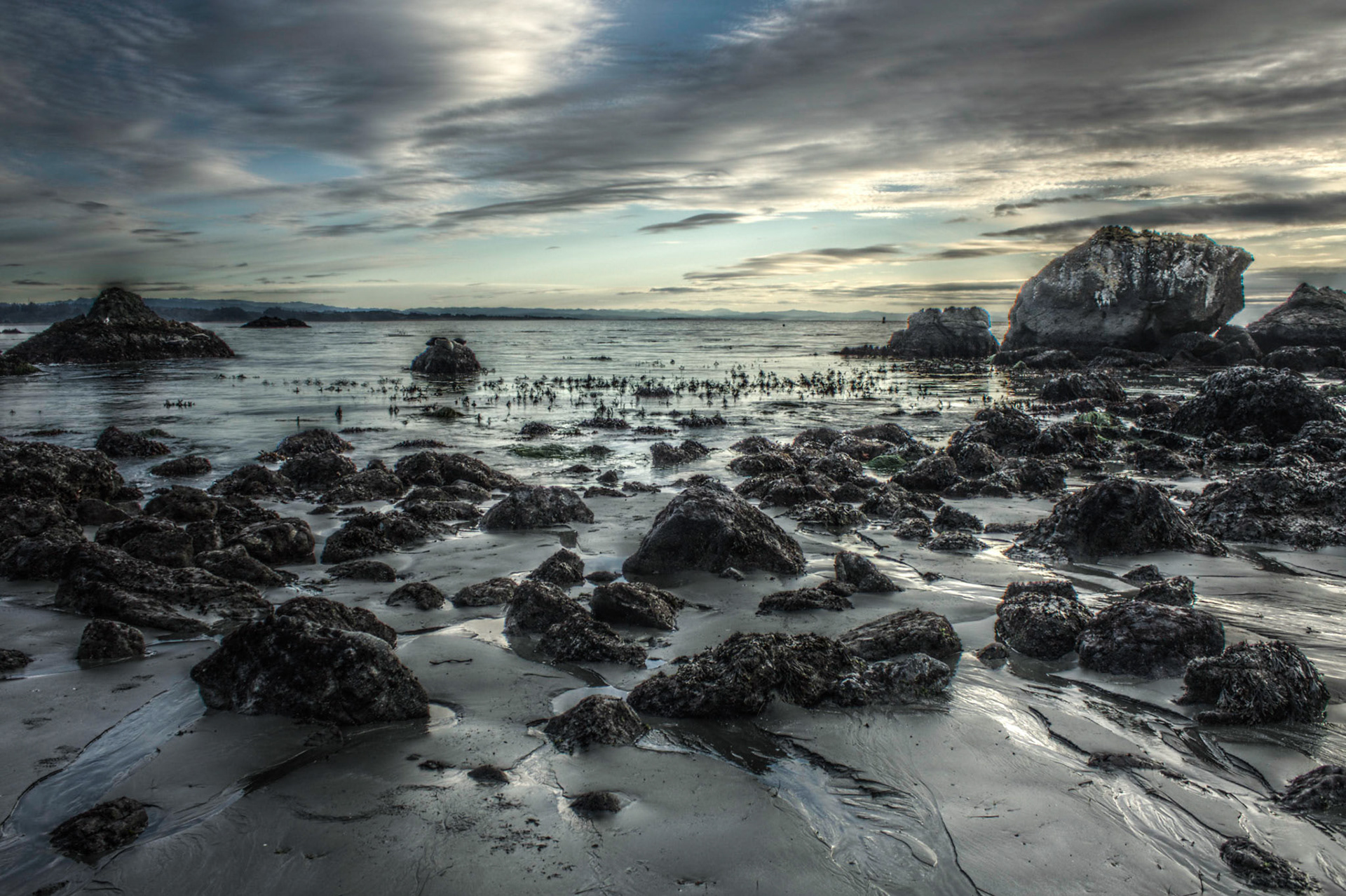 One of the many beautiful beaches of Trinidad, CA