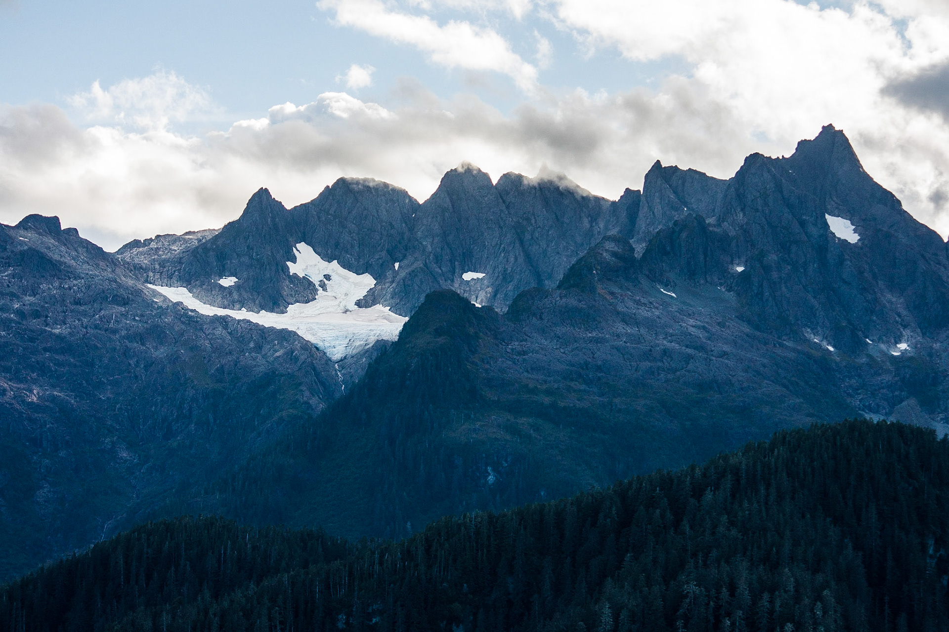 Photo was taken on Chatham Strait in Southeast Alaska, USA.