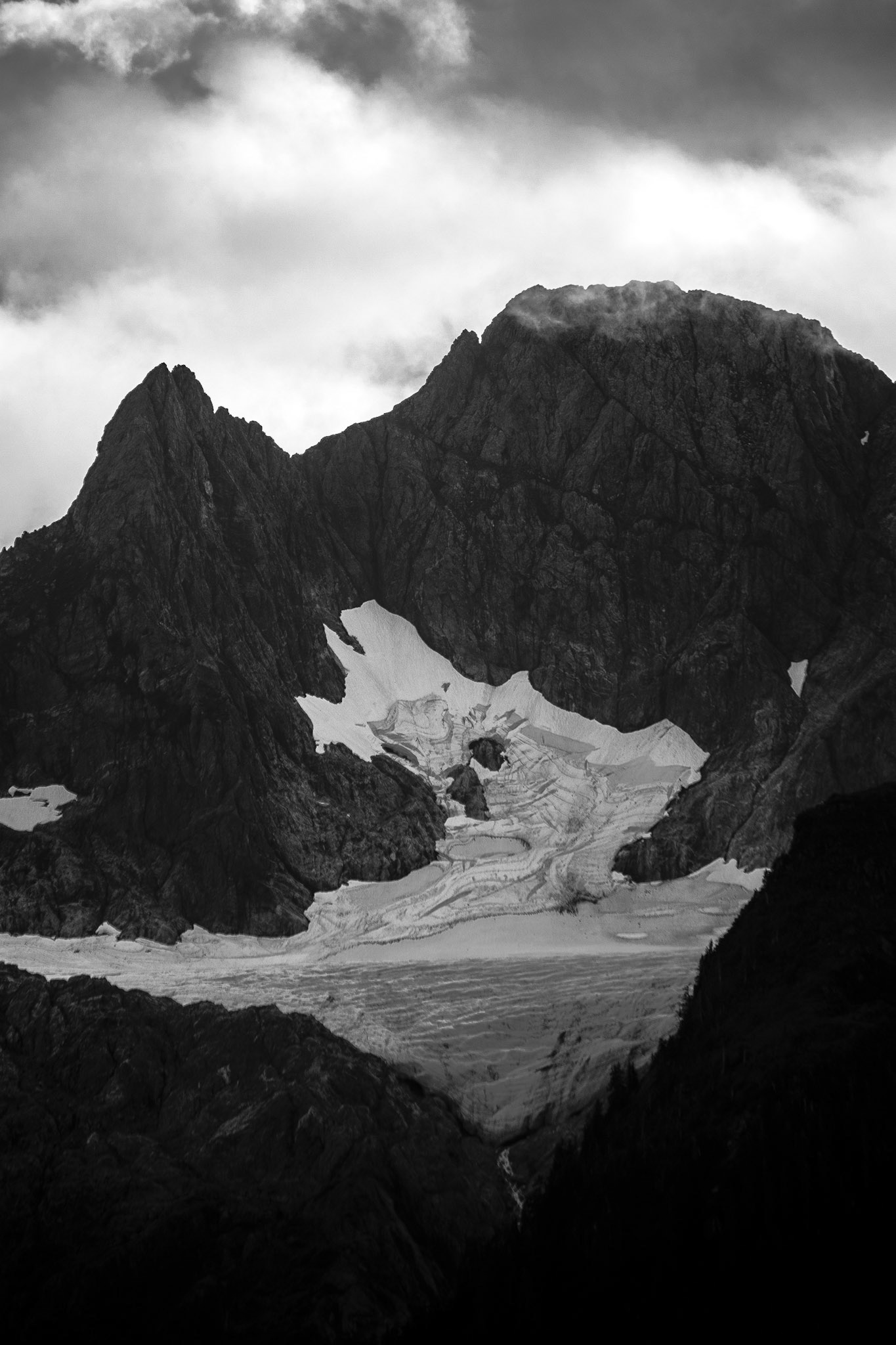 Photo was taken on Chatham Strait in Southeast Alaska, USA.