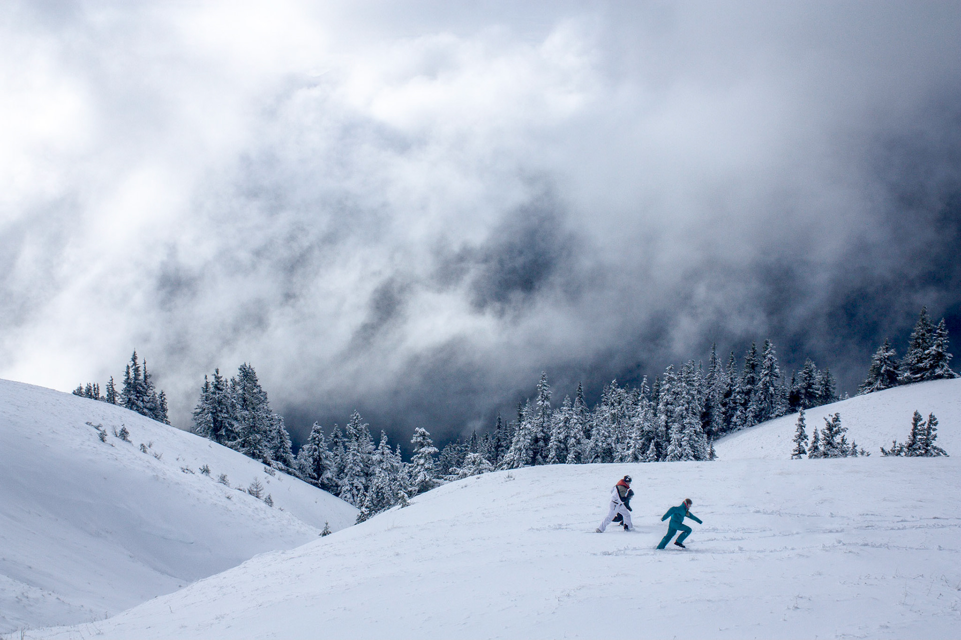 Photo was taken at Hurricane Hill, Olympic Mountains, Washington State, USA.