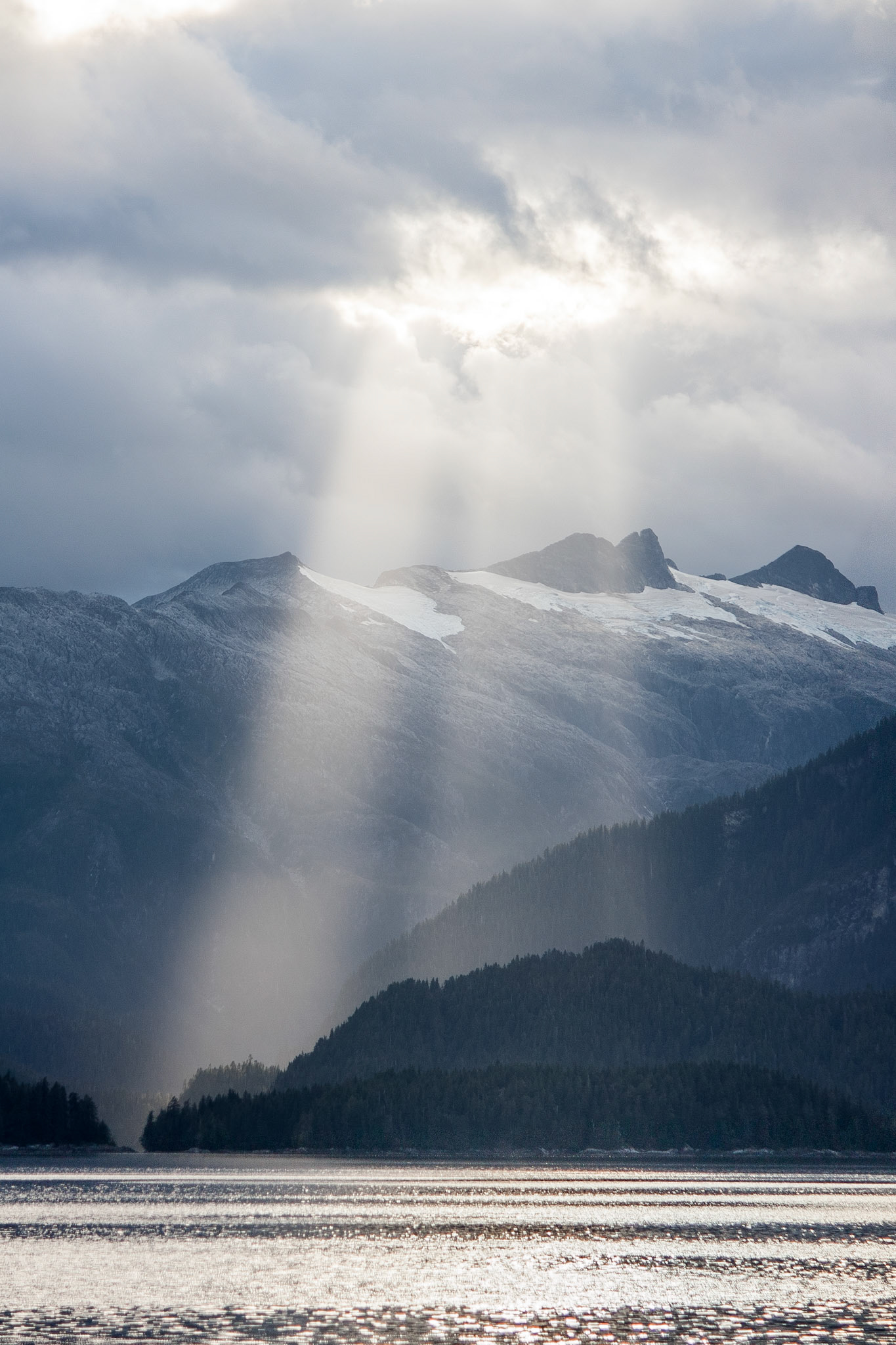 Photo was taken on Chatham Strait in Southeast Alaska, USA.