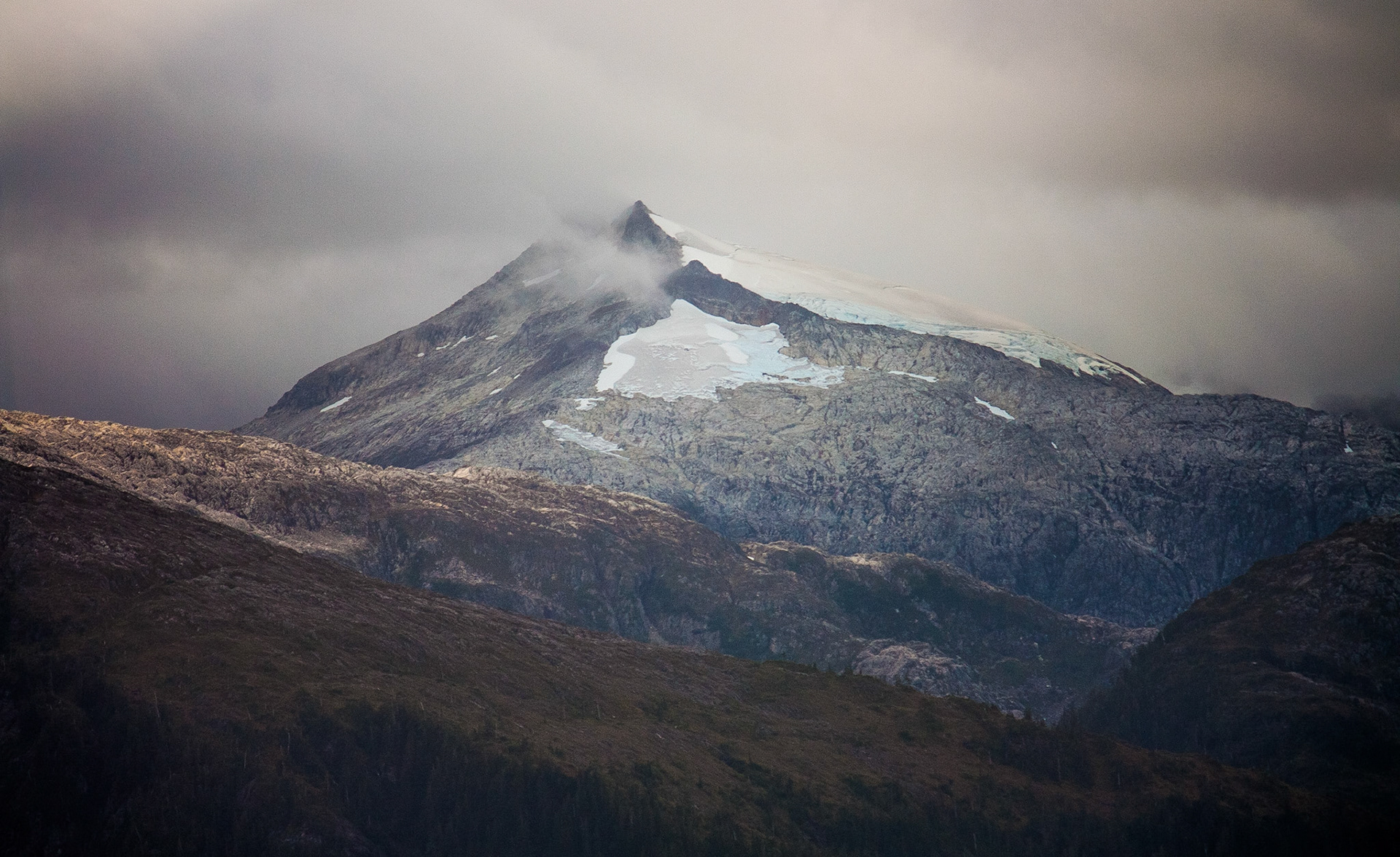 Photo was taken on Chatham Strait in Southeast Alaska, USA.
