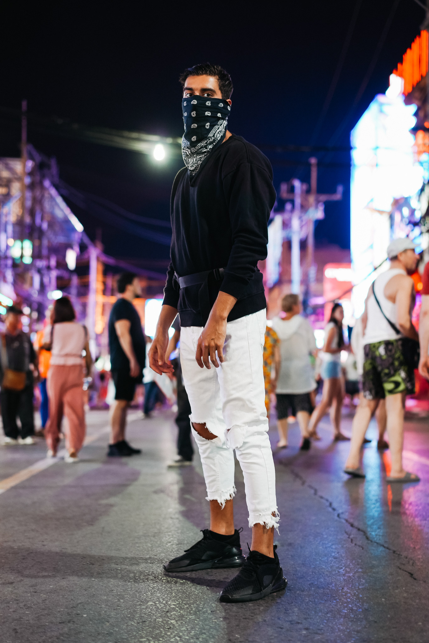 Portrait Photography of Haron Highlighting Personal Style