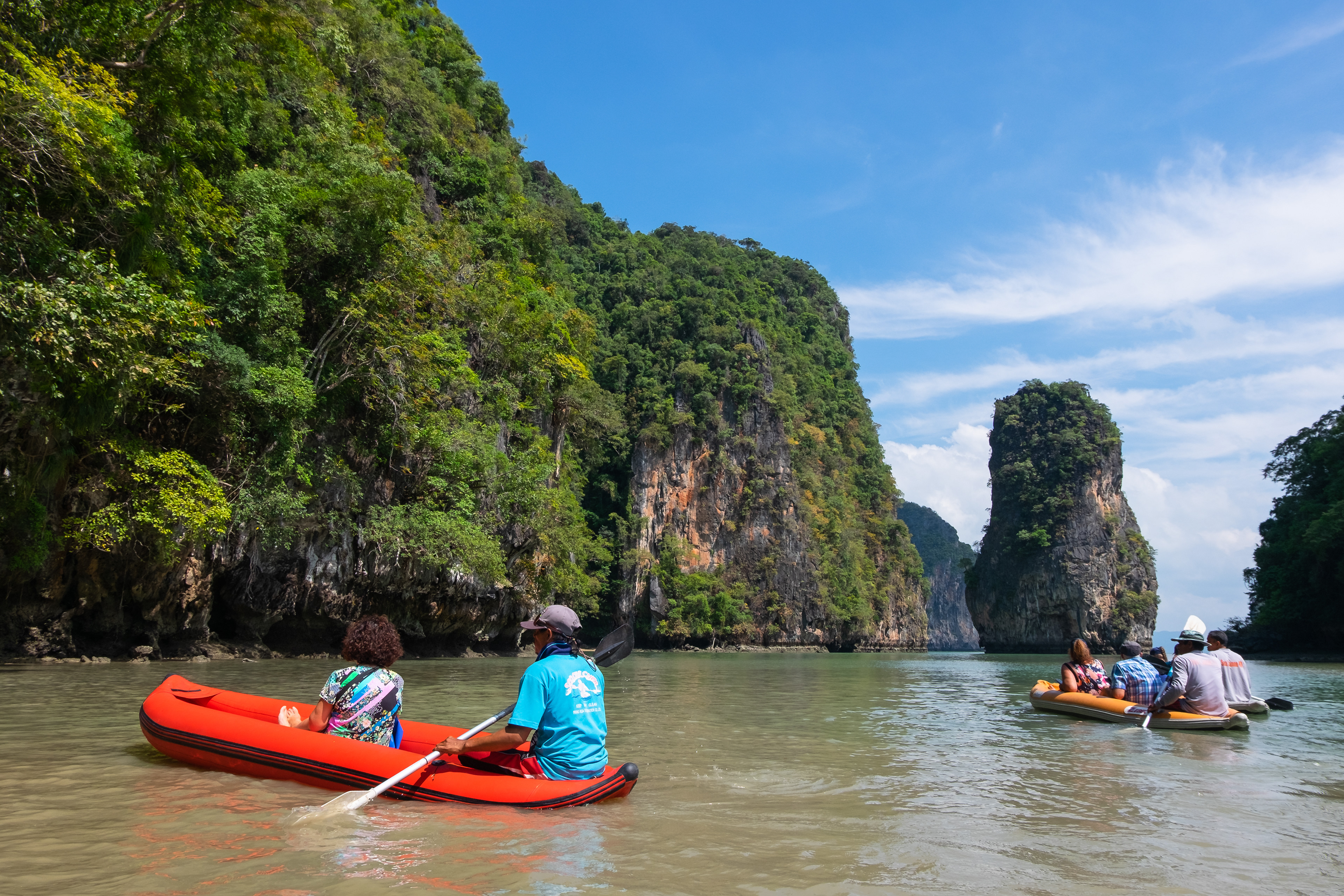 Andaman Sea View from a Boat in Phuket